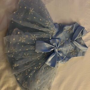 Snowflake Princess Dress SOLD